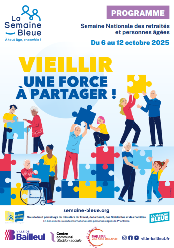 Couverture programme semaine bleue 2025